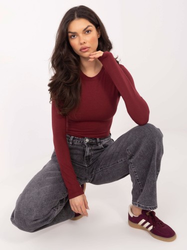 pol_pl_Bordowy-dopasowany-longsleeve-basic-z-bawelny-416126_1.jpg