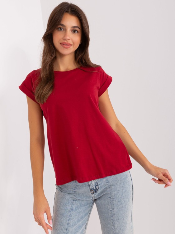 pol_pl_Hurt-Bordowy-bawelniany-t-shirt-damski-BASIC-FEEL-GOOD-401557_1.jpg