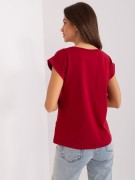 pol_pl_Hurt-Bordowy-bawelniany-t-shirt-damski-BASIC-FEEL-GOOD-401557_3.jpg